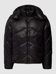 Steppjacke mit abnehmbarer Kapuze von REVIEW Grau / Schwarz - 41