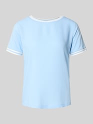 T-Shirt aus Viskose-Elasthan-Mix mit Rundhalsausschnitt von MORE & MORE - 23