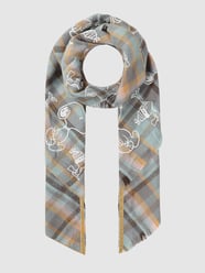 Chusta z nadrukiem Peanuts™ od Codello Zielony - 41