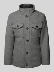 Regular Fit Jacke mit Wolle von Tom Tailor Grau - 11