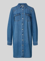 Oversized jeansjurk van katoenmix, model 'LISA' van ONLY - 10