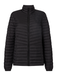 PLUS SIZE Light-Steppjacke mit Wattierung Modell 'Trine' von Junarose Grau / Schwarz - 9