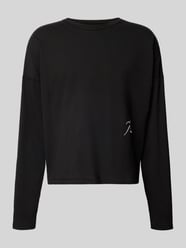 Bluzka z długim rękawem o kroju regular fit z bawełny od RHUDE - 28