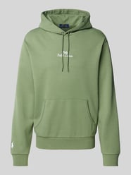 Hoodie met logostitching van Polo Ralph Lauren Groen - 11