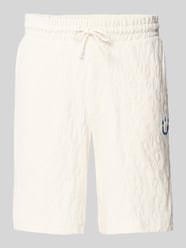 Szorty z frotté, krój regular fit od HUGO Blue - 14