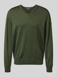 Strickpullover aus Merinowolle von MAERZ Muenchen - 22