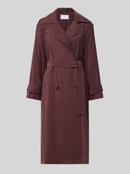 Regular fit trenchcoat van viscosemix van Jake*s Collection - 26