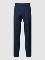 Kostuumbroek met geweven motief van s.Oliver BLACK LABEL Blauw - 8