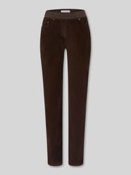 Dżinsy o kroju slim fit z mieszanki bawełny i wiskozy model 'Pamina' od Raphaela By Brax - 14
