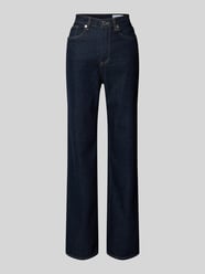 Jeansy z szerokimi nogawkami z mieszanki bawełny model „TESSA” od VERO MODA - 5