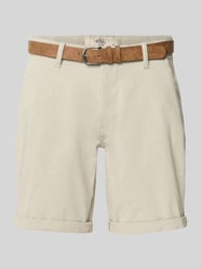 Bermudas mit Gürtel und Eingrifftaschen Modell 'NEBRASKA' von Redefined Rebel - 36