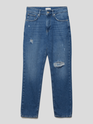Jeans im Distressed-Look von Mango Blau / Türkis - 4