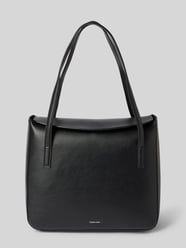 Shopper mit Label-Detail Modell 'SOFT SCULPT' von CK Calvin Klein Schwarz - 27