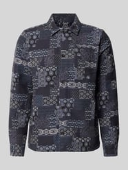 Regular Fit Hemdjacke in Denim-Optik von Les Deux - 42