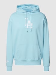 Hoodie mit Känguru-Tasche von New Era Blau - 26