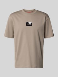 regular fit T-shirt van puur katoen model 'DUMEON' van HUGO - 11