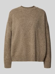 Relaxed Fit Strickpullover aus reiner Wolle Modell 'SIBARI' von Weekend Max Mara Beige - 13