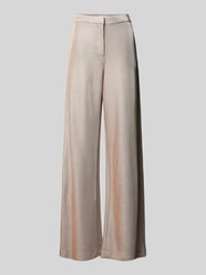 Wide Leg Stoffhose mit elastischem Bund von Jake*s Cocktail Beige - 37