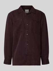 Hemdjacke mit Knopfleiste von CK Calvin Klein Bordeaux - 36