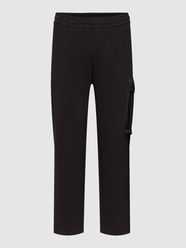 Spodnie z kieszenią cargo od ARMANI EXCHANGE Czarny - 26