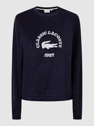 Bluza dresowa z froty od Lacoste Niebieski - 47
