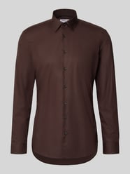 Super krój slim fit koszula biznesowa z kołnierzykiem kent od Jake*s - 32