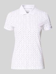 Slim Fit Poloshirt mit Baumwoll-Anteil von Christian Berg Woman - 31