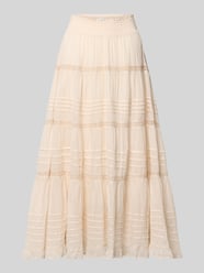 Maxirok met elastische band model 'Felicia' van Neo Noir Beige - 9
