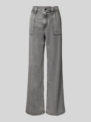 Regular Fit High Rise Jeans aus Lyocell-Baumwoll-Mix Modell 'SURI' von s.Oliver RED LABEL Schwarz - 37