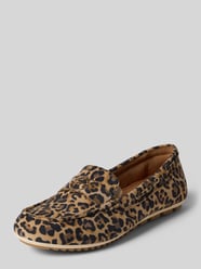 Loafers van puur leer van Tamaris Beige - 6