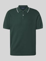 Regular Fit Poloshirt mit Kontrastkante von Christian Berg Men - 22