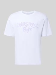 Regular Fit T-Shirt aus reiner Baumwolle Modell 'Backstreet Boys' von Mister Tee - 27