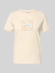 t-shirt z motywem i okrągłym dekoltem od Jake*s Casual - 30