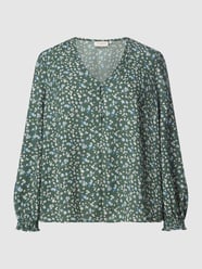 PLUS SIZE Blusenshirt mit floralem Muster Modell 'Ferni' von ONLY CARMAKOMA Grün - 27