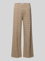Schlaghose mit elastischem Bund von Raffaello Rossi Beige - 29