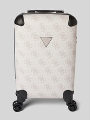 Hardcase Trolley mit Allover-Label-Print Modell 'BERTA' von Guess Rosa - 13