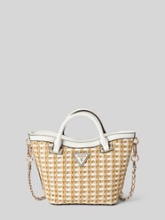 Handtasche mit Label-Applikation Modell 'ATALIA MINI TOTE' von Guess - 41