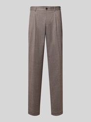 Straight Fit Stoffhose mit Baumwoll-Anteil von bugatti - 8