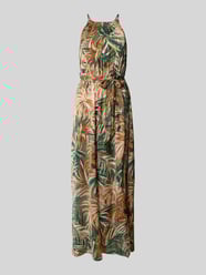 Maxikleid mit Bindegürtel von Apricot - 33