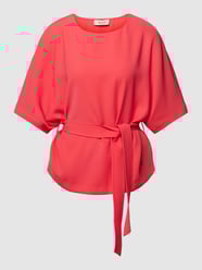 Bluse mit Taillenband Modell 'Rikas' von MOS MOSH Rot - 18