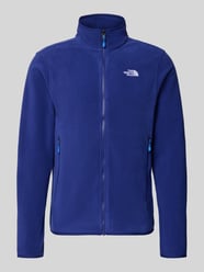 Kurtka z polaru z wyhaftowanym logo i stójką model 'GLACI' od The North Face - 4