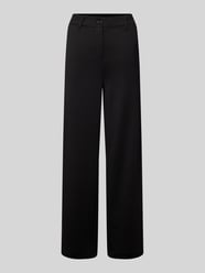 Wide leg stoffen broek met paspelzak, model 'DANIELA' van Soyaconcept - 27