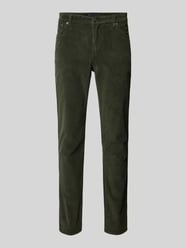 Straight leg corduroy broek in 5-pocketmodel, model 'DENTON' van Tommy Hilfiger Groen - 29