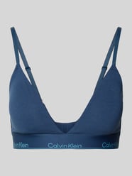 Regular fit beha met logostitching, model 'Triangle' van Calvin Klein Underwear - 41