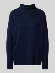 Gebreide pullover van kasjmier met opstaande kraag van Jake*s Collection - 24