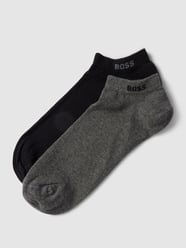 Sneakersocken im 2er-Pack Modell 'UNI COLORS' von BOSS Grau - 19