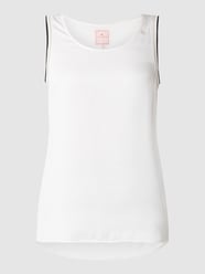 Top van zijde, model 'Cavie' van Lieblingsstück Wit - 13