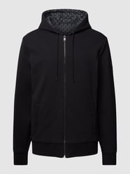 Sweatjack in effen design, model 'REVERSIBLE' van Michael Kors Grijs / zwart - 37