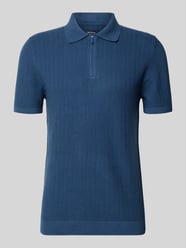 Poloshirt mit kurzem Reißverschluss und Polokragen von MCNEAL - 44