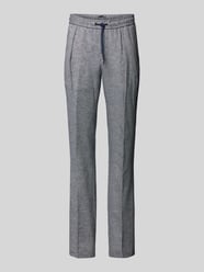 Regular Fit Hose mit elastischem Bund von Profuomo Blau - 36